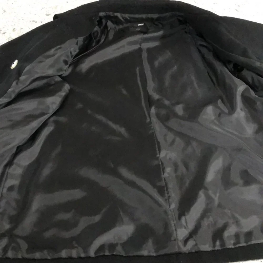 {Style & Co} Short Black Peacoat